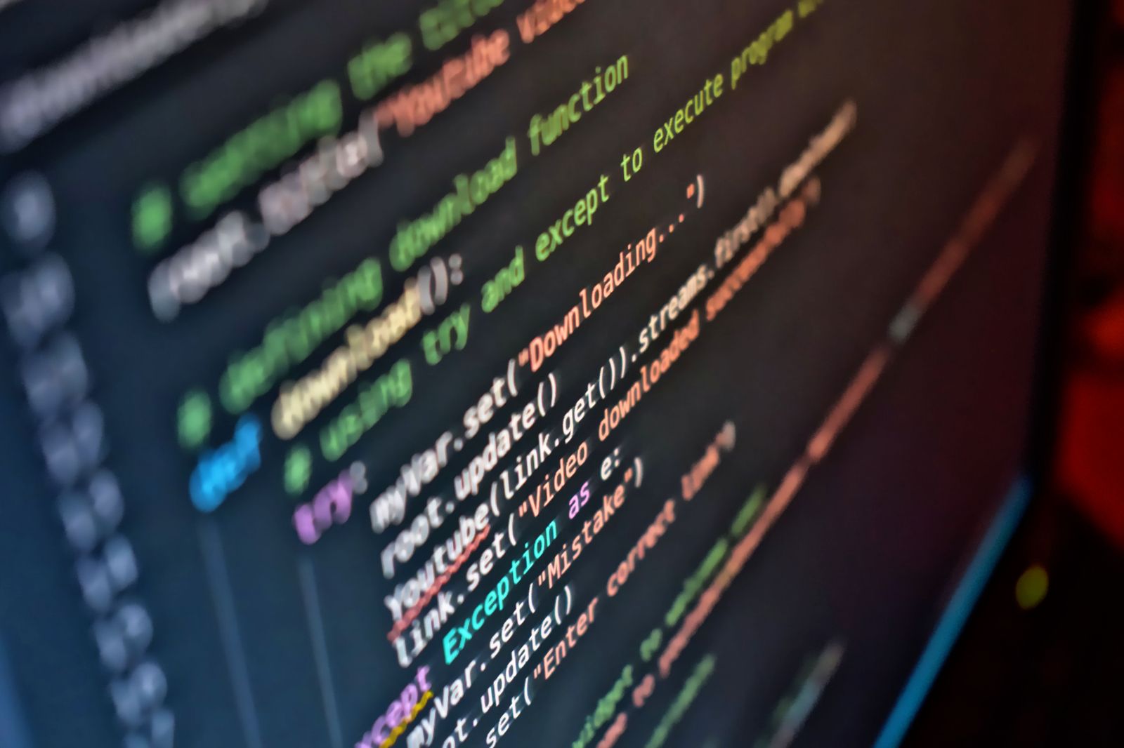 No-code automation workflow shown on a computer screen